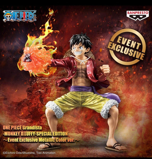 Banpresto Grandista Monkey D. Luffy Metallic Colors Exclusive Edition