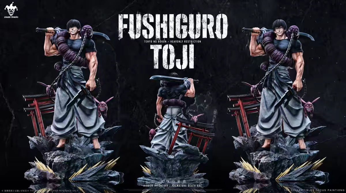 Toji Fushiguro Statue – Jujutsu Kaisen 1/6 Resin Limited Edition | Joker Studio (Pre-Order)