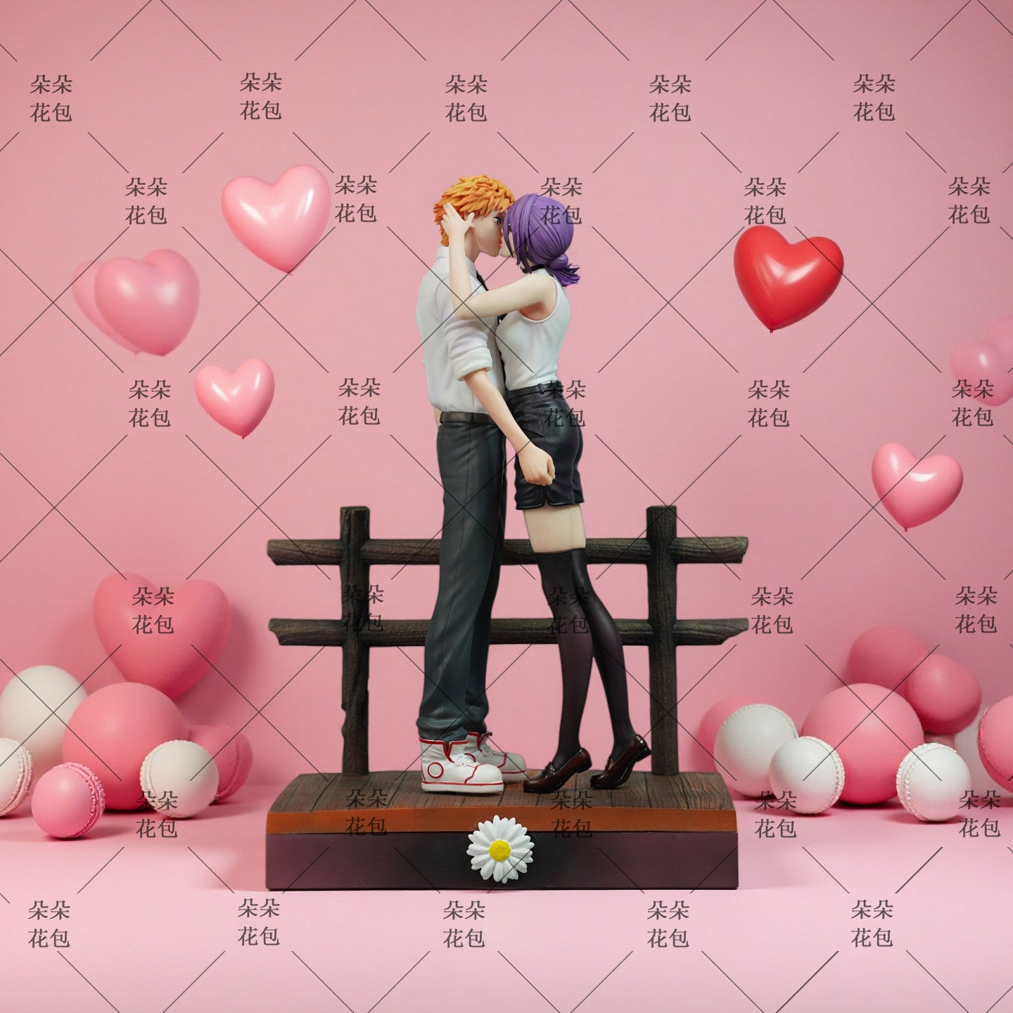 Chainsaw Man – Reze Arc | Statua Denji & Reze Kiss 34 cm con Base XL Selection