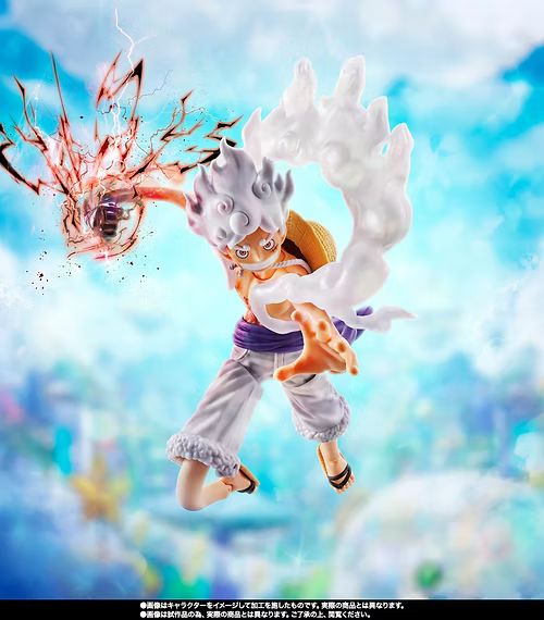 One Piece S.H. Figuarts Monkey D. Luffy Gear 5 Future Island Egghead