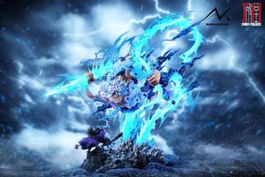Pre-Order One Piece – Monkey D. Luffy Gear 5 vs Kaido Resin Statue Anikingdom Studio
