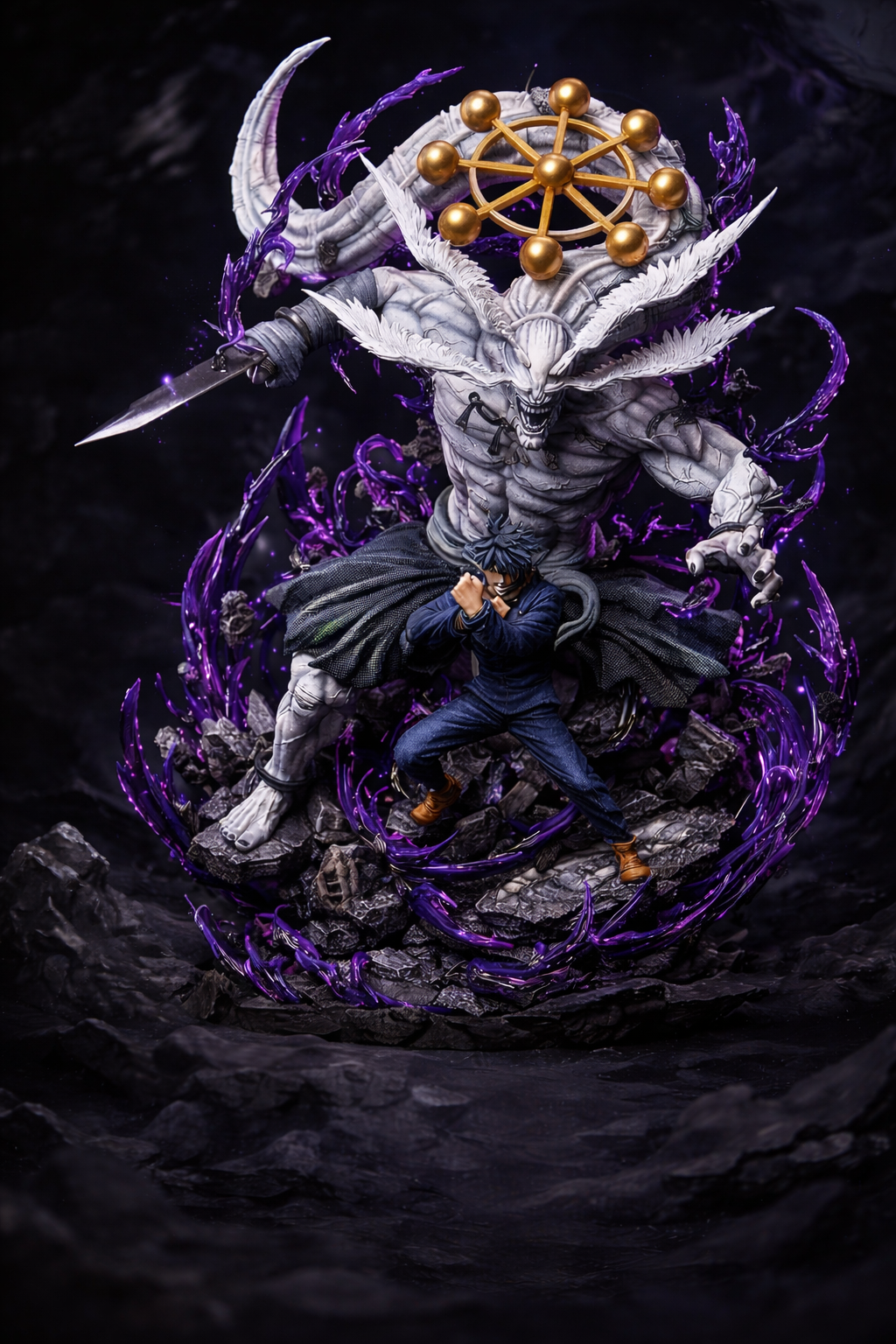 Jujutsu Kaisen Megumi Fushiguro x Mahoraga – Space Realm YYGK Studio 1/6 Pre-Order Resin