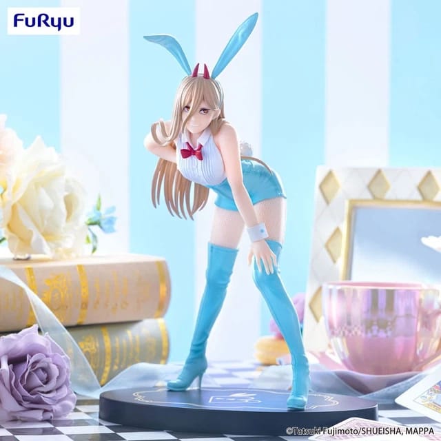 Furyu Bi-Cute Bunnies Power Light Blue Ver. Chainsaw Man