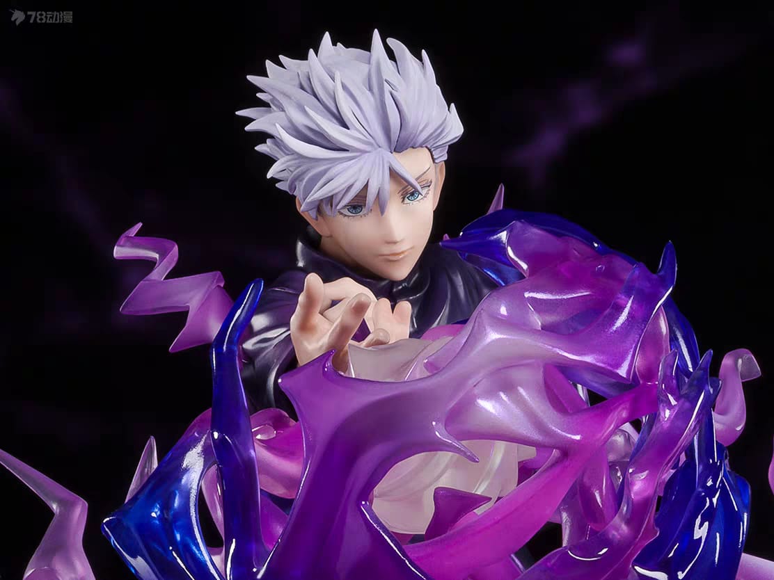 Gojo Satoru Hollow Purple Bandai figure front view