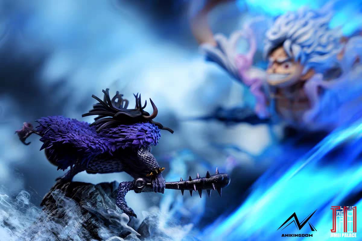 Kaido vs Luffy Gear 5 Anikingdom Studio Collectible