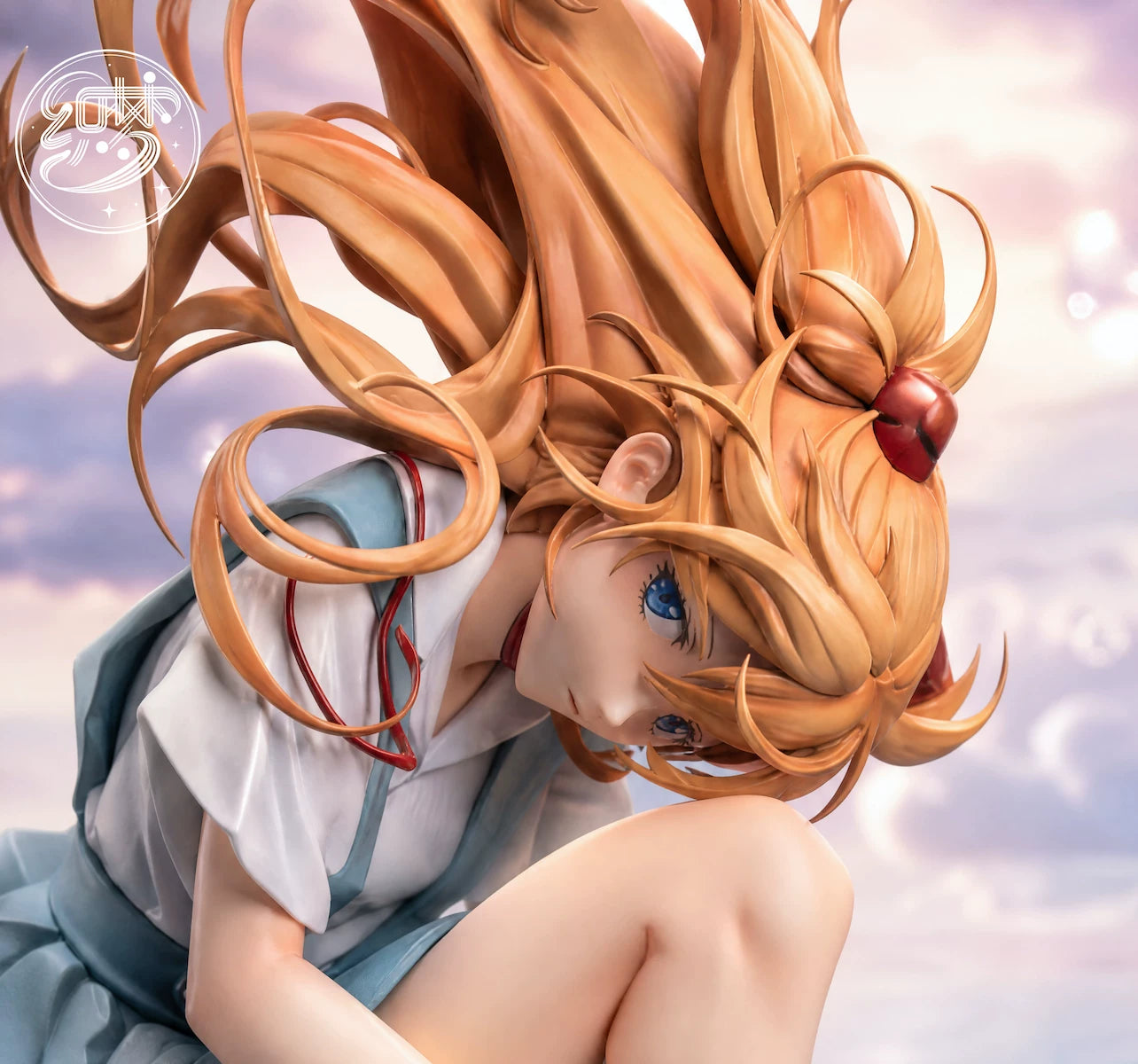 Asuka Langley Soryu End of Evangelion – Vista laterale completa diorama acqua Zhimeng Studio