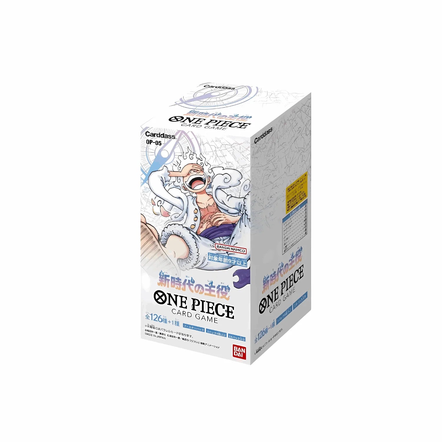 One Piece Card Game OP-05 Awakening of the New Era Booster Box Japanese – Vista laterale sealed