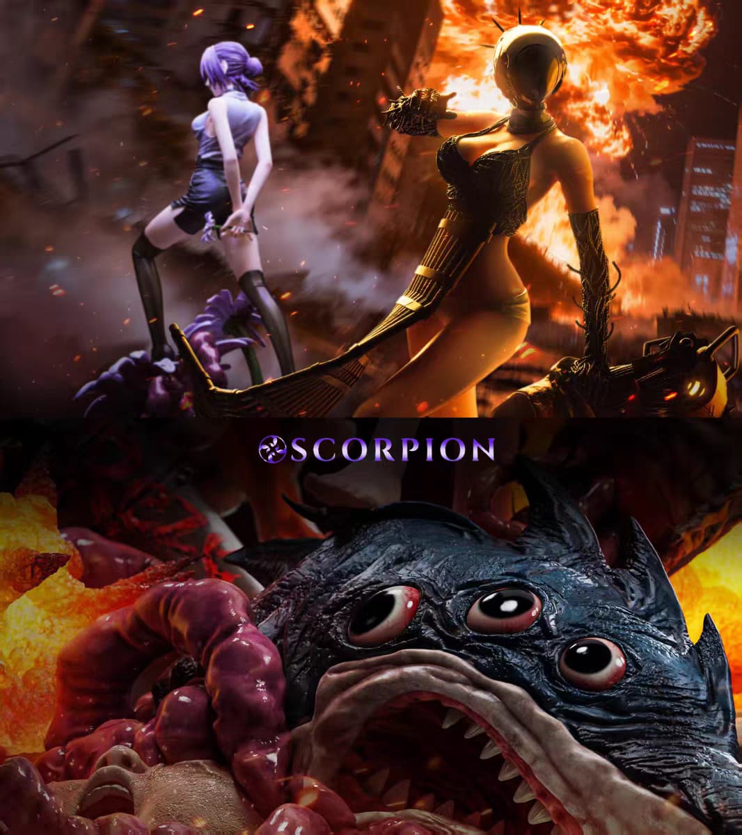 Reze Bomb Devil transformation figure Chainsaw Man