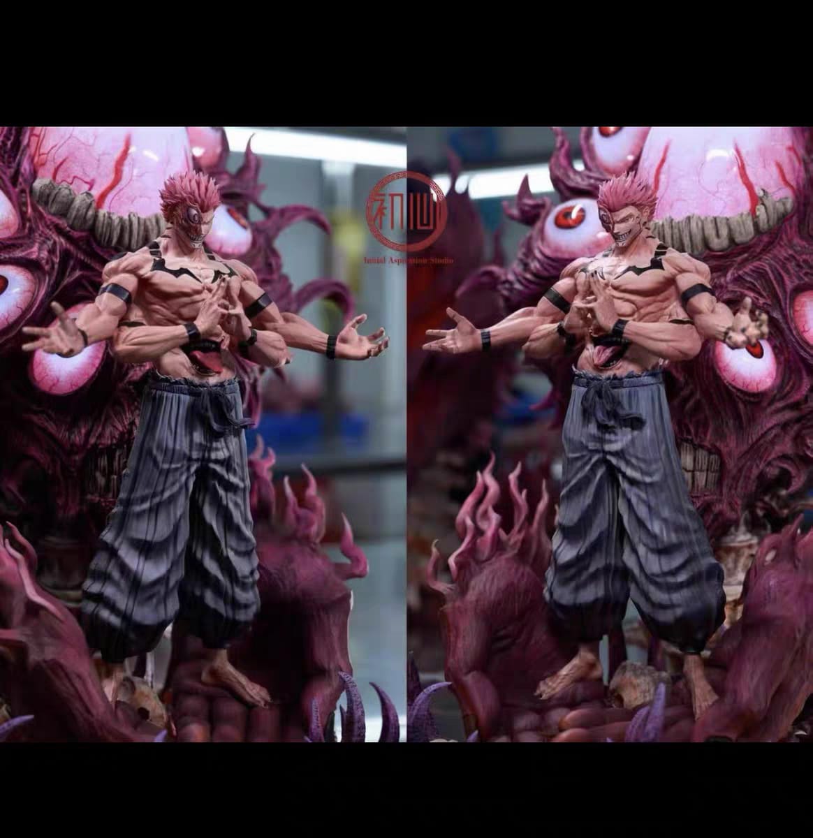 Ryomen Sukuna Statue Jujutsu Kaisen Resina