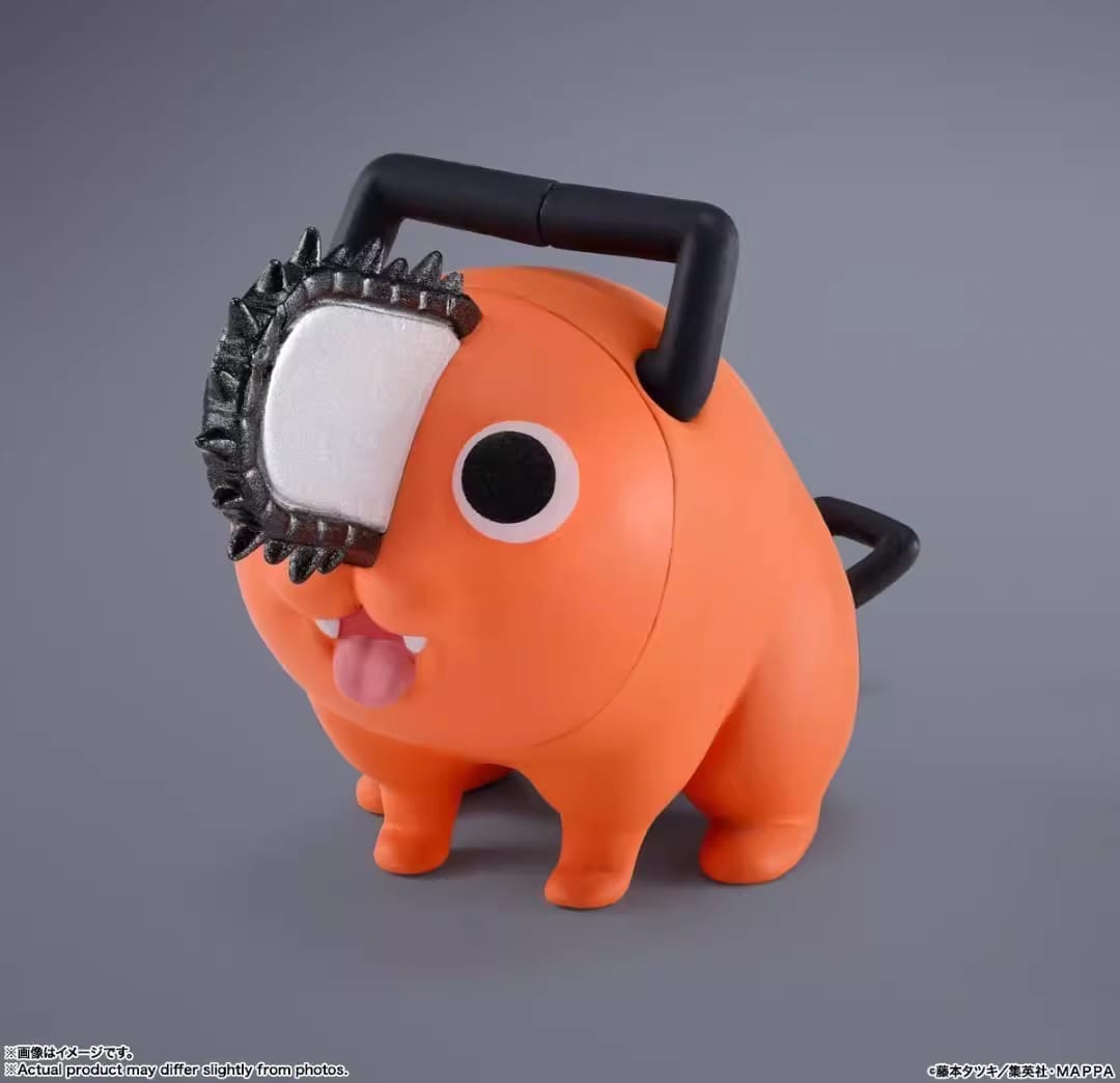 Denji Chainsaw Man action figure Tamashii Nations con motoseghe