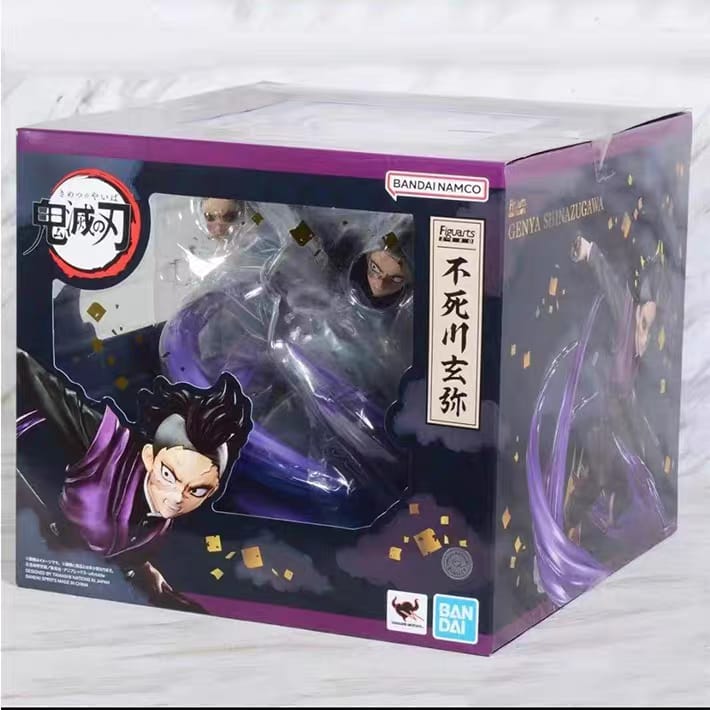 Packaging ufficiale Bandai FiguartsZERO Demon Slayer Genya