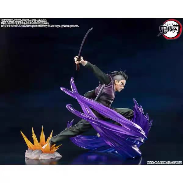 Genya Shinazugawa Demon Slayer statua Bandai Tamashii Nations