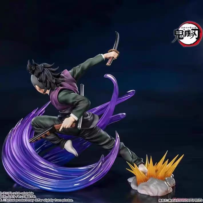 Bandai FiguartsZERO Demon Slayer Genya Shinazugawa vista frontale