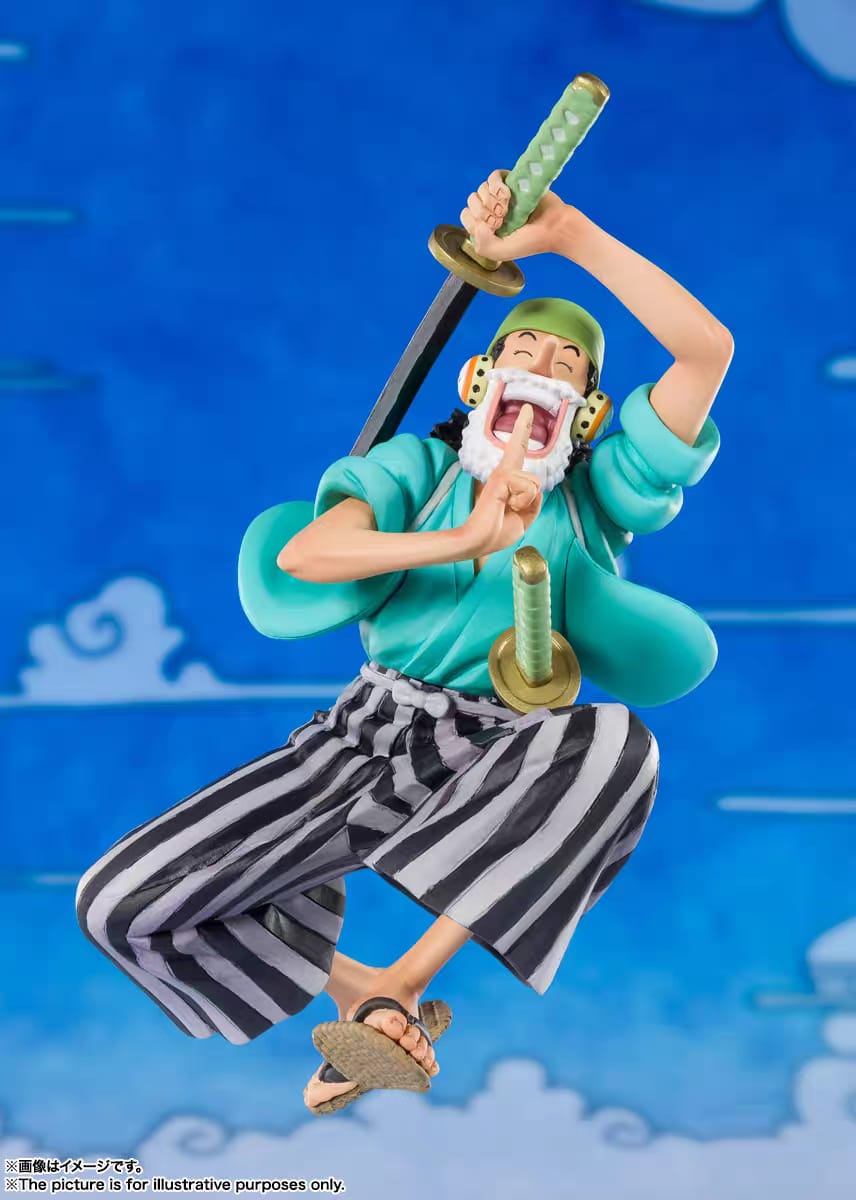 Dettagli FiguartsZERO Usopp Wano Country One Piece