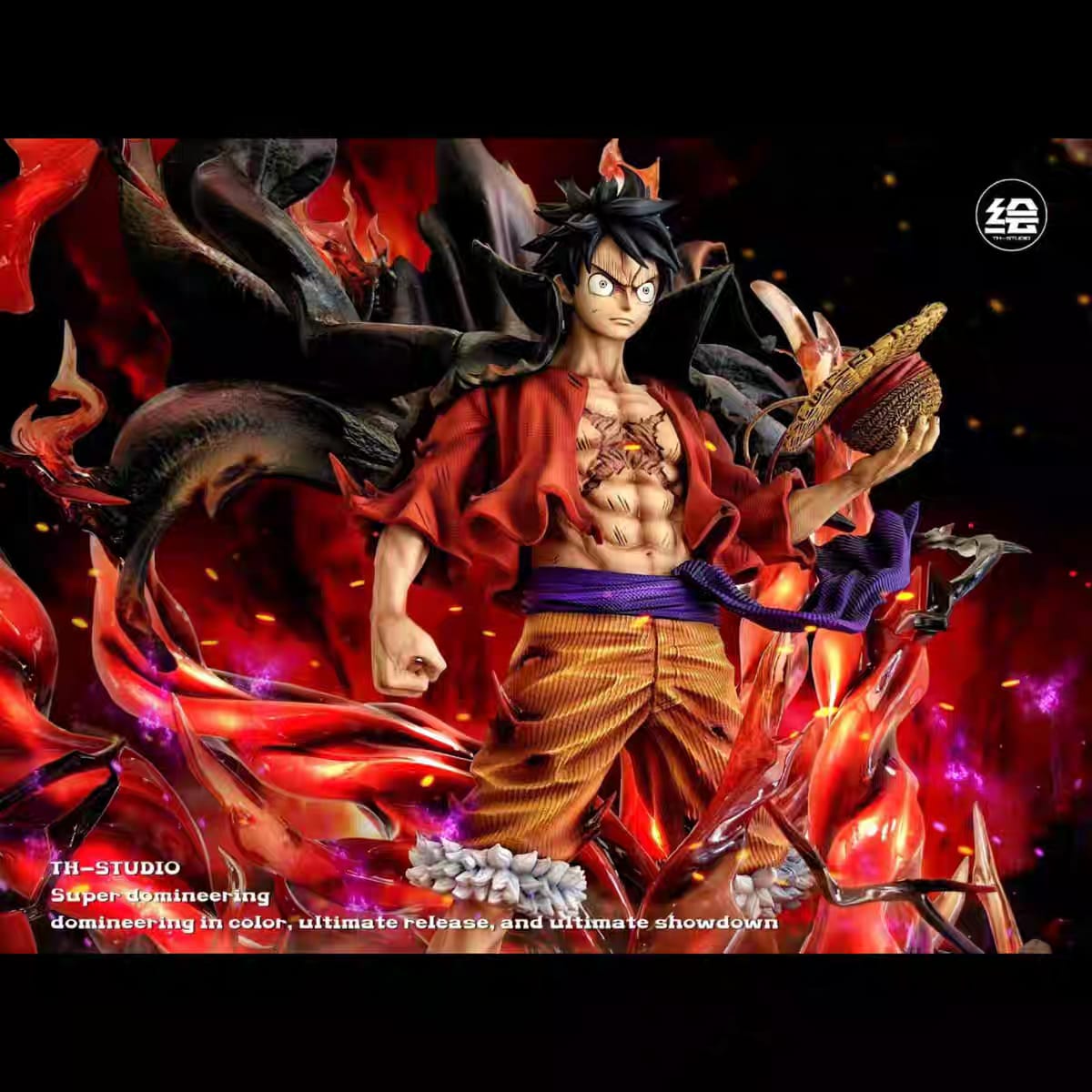 Dettagli One Piece Luffy XL Selection Conqueror Haki