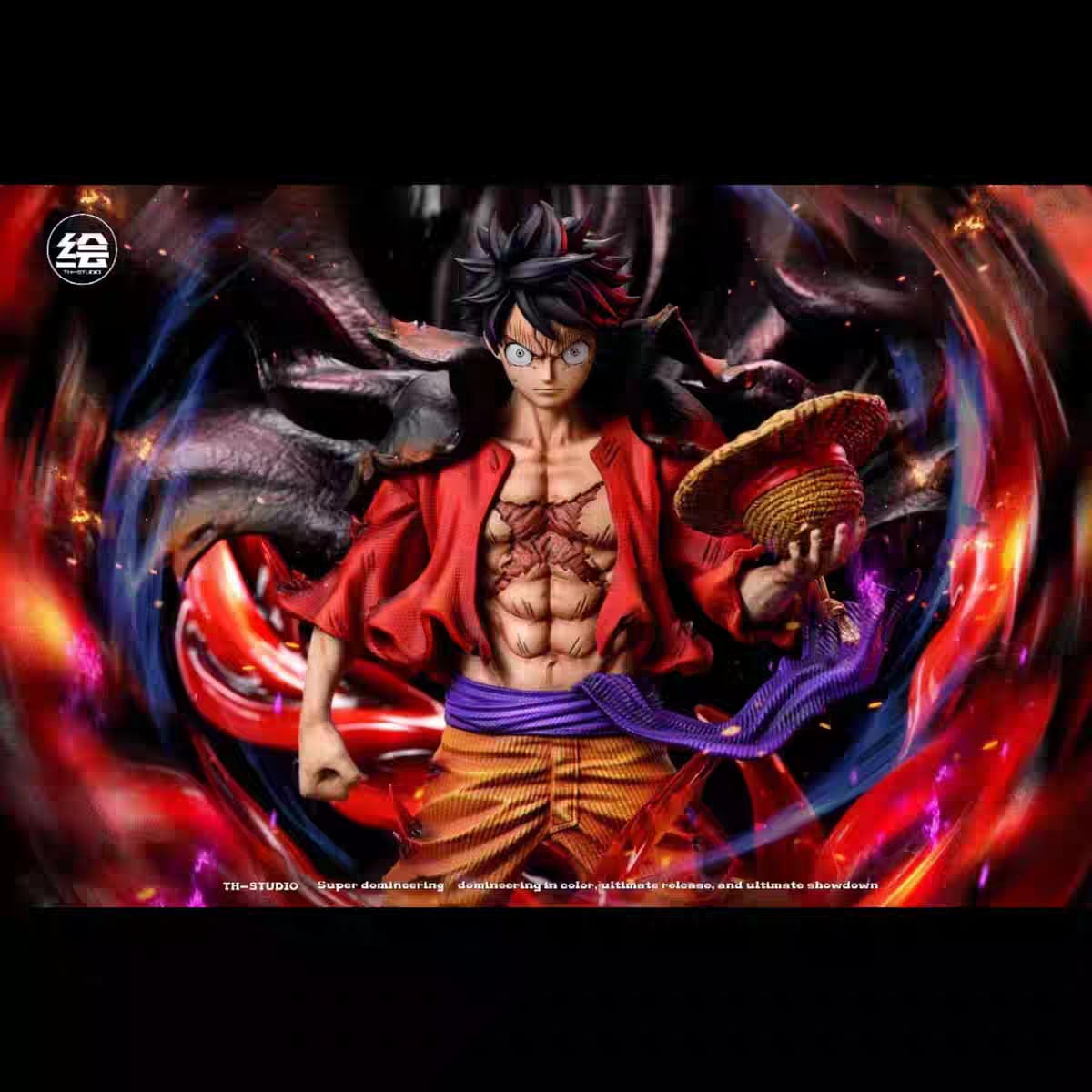 Luffy Wano Country Conqueror Haki XL Selection figure