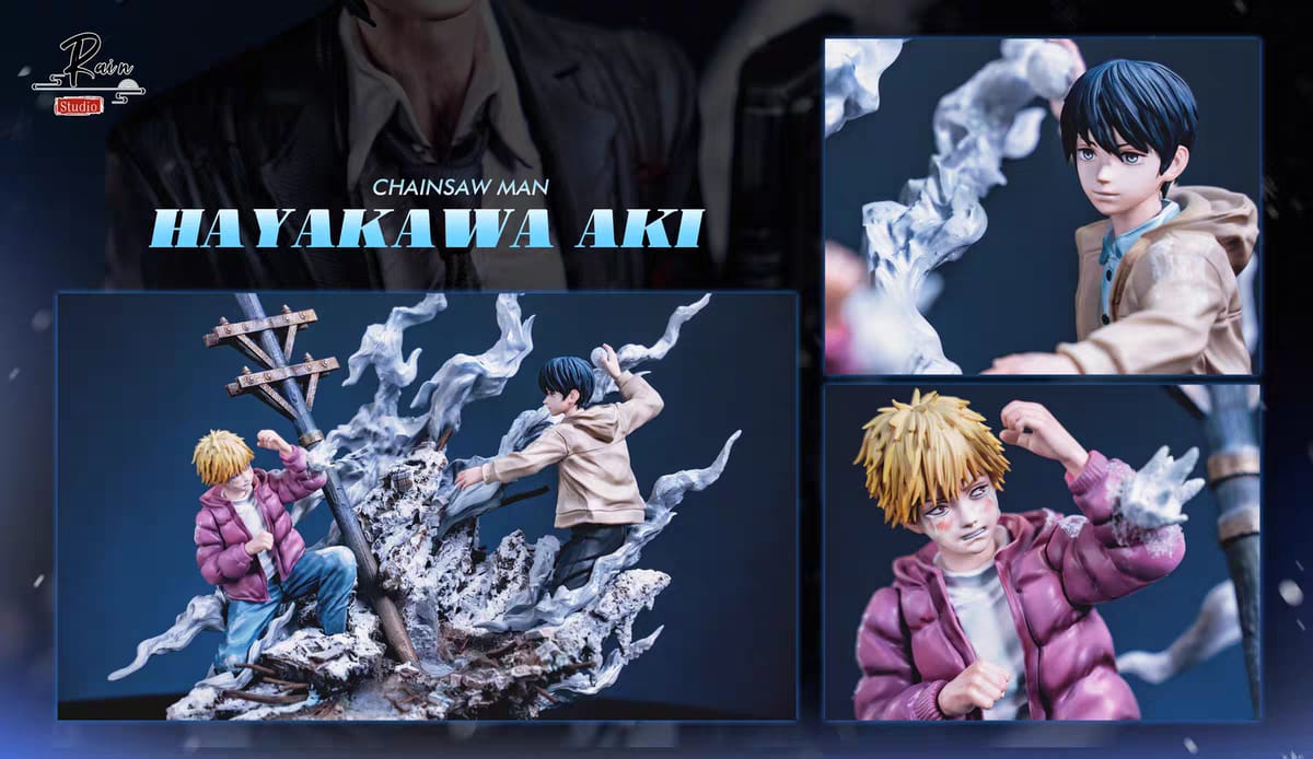 Base diorama Chainsaw Man Aki Rain Studio