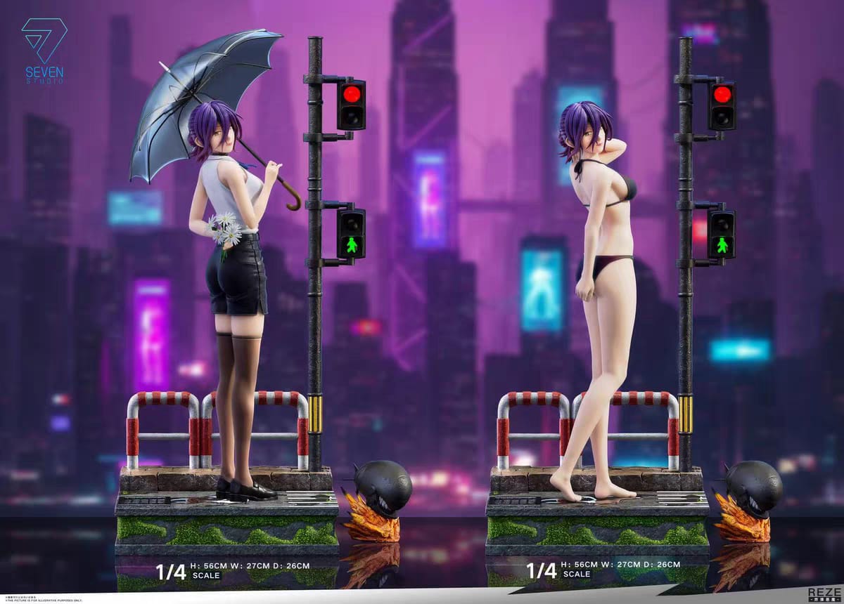 Dettagli Reze Resin Statue Arc Seven Studio Chainsaw Man 56 cm