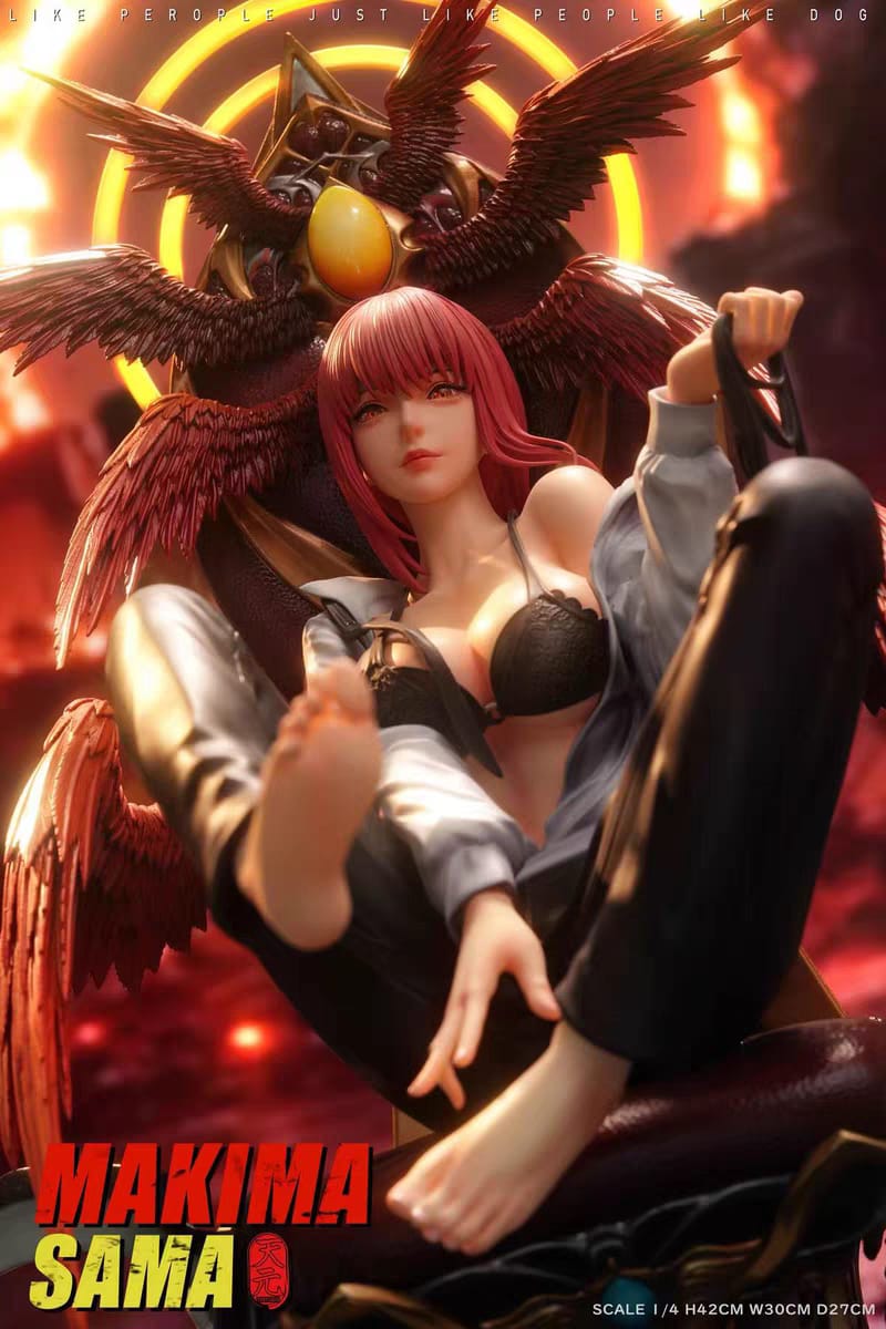 Makima Chainsaw Man statua in resina TY Studio 1/4