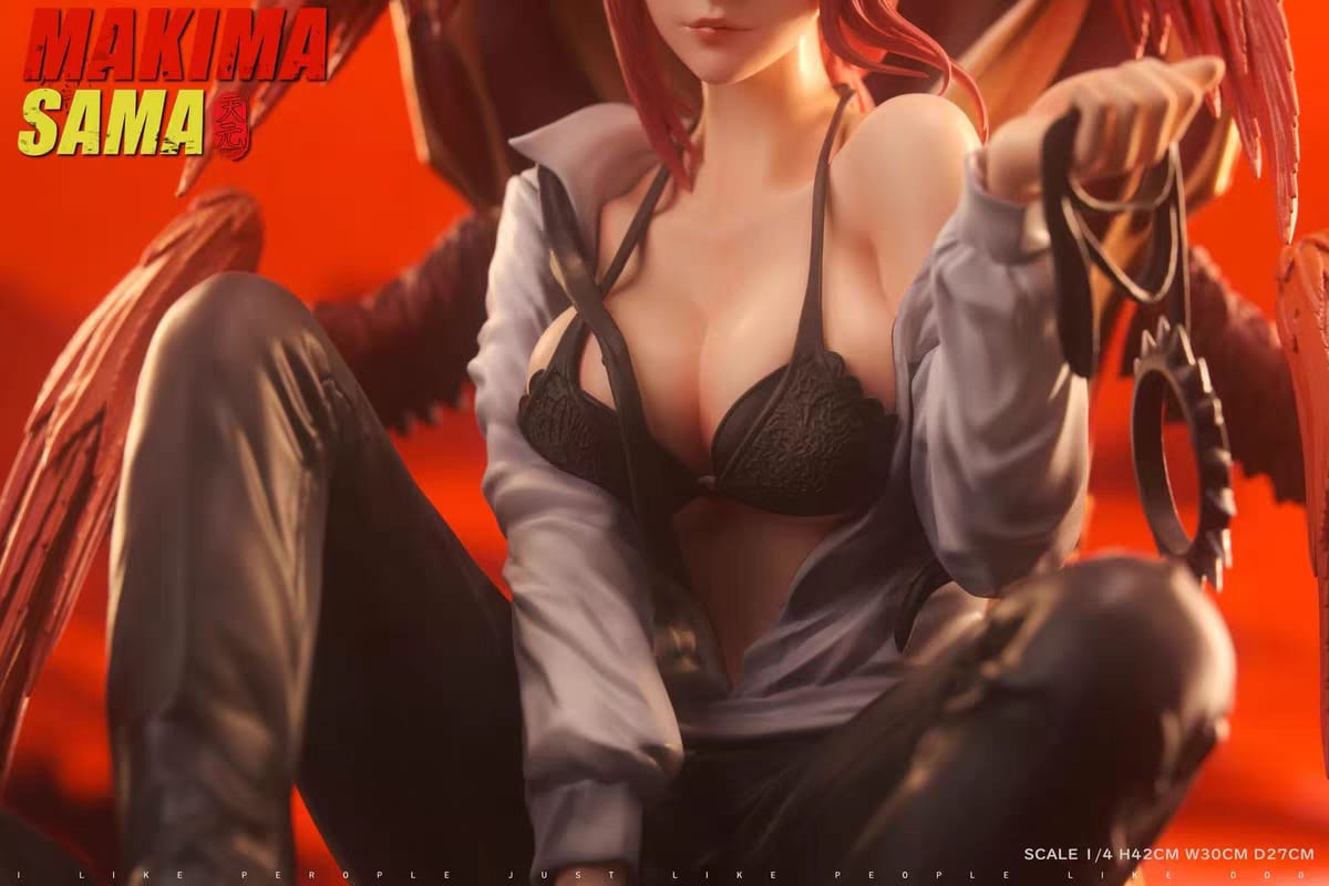 Dettagli Makima Resin Statue Chainsaw Man TY Studio