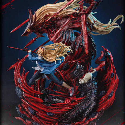Pre-Order Chainsaw Man – Power Blood Devil Resin Statue by YOYO Studio