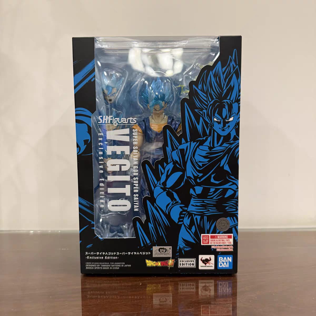 Bandai SH Figuarts – Dragon Ball Super Vegito Edición Exclusiva Azul (NYCC 2024)