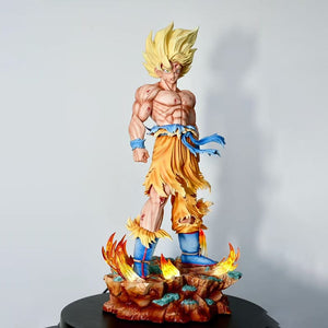 Selección XL de Dragon Ball Z: Estatua de Son Goku Super Saiyan de 35 cm