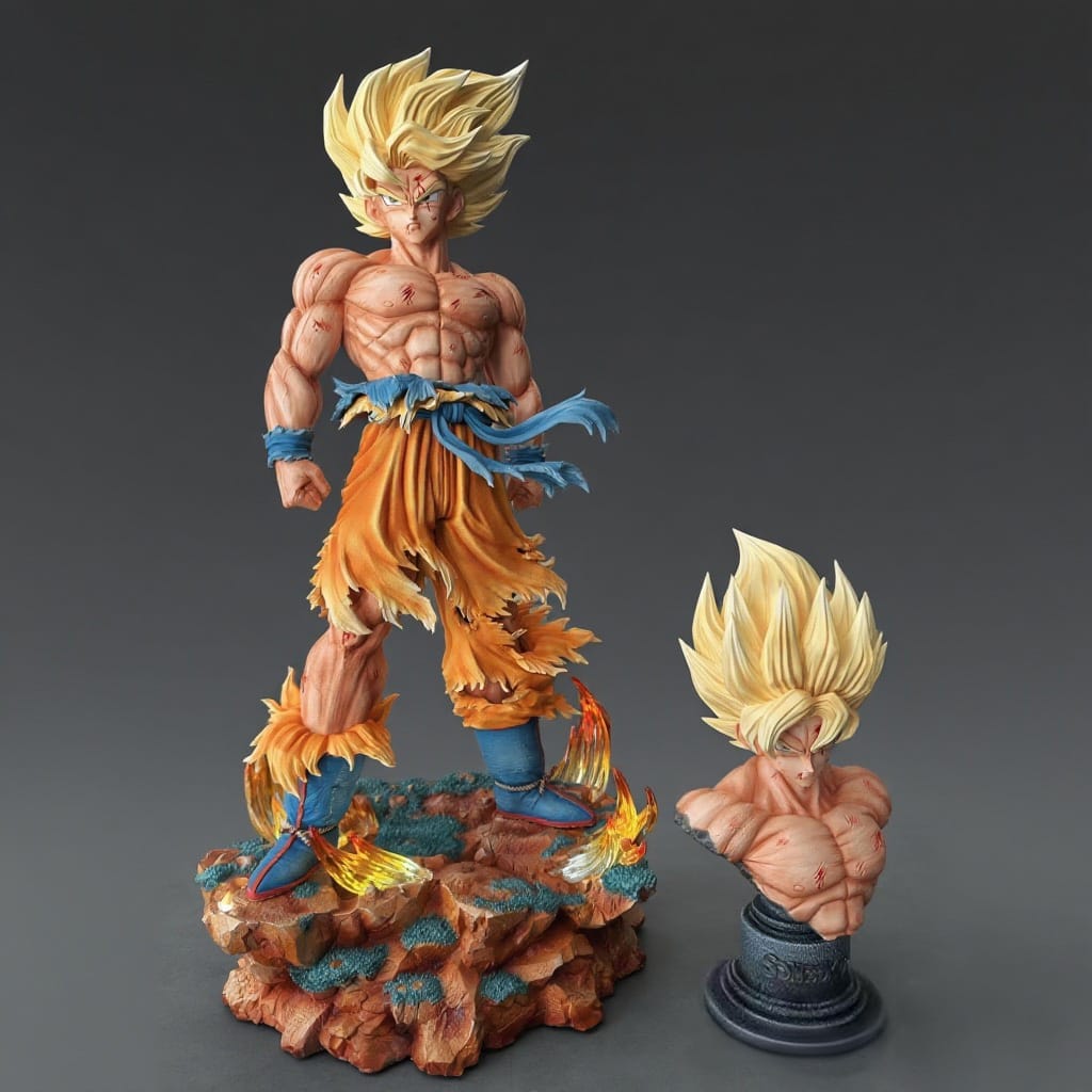 Dragon Ball Z XL Selection – Son Goku Super Saiyan 35cm Statue