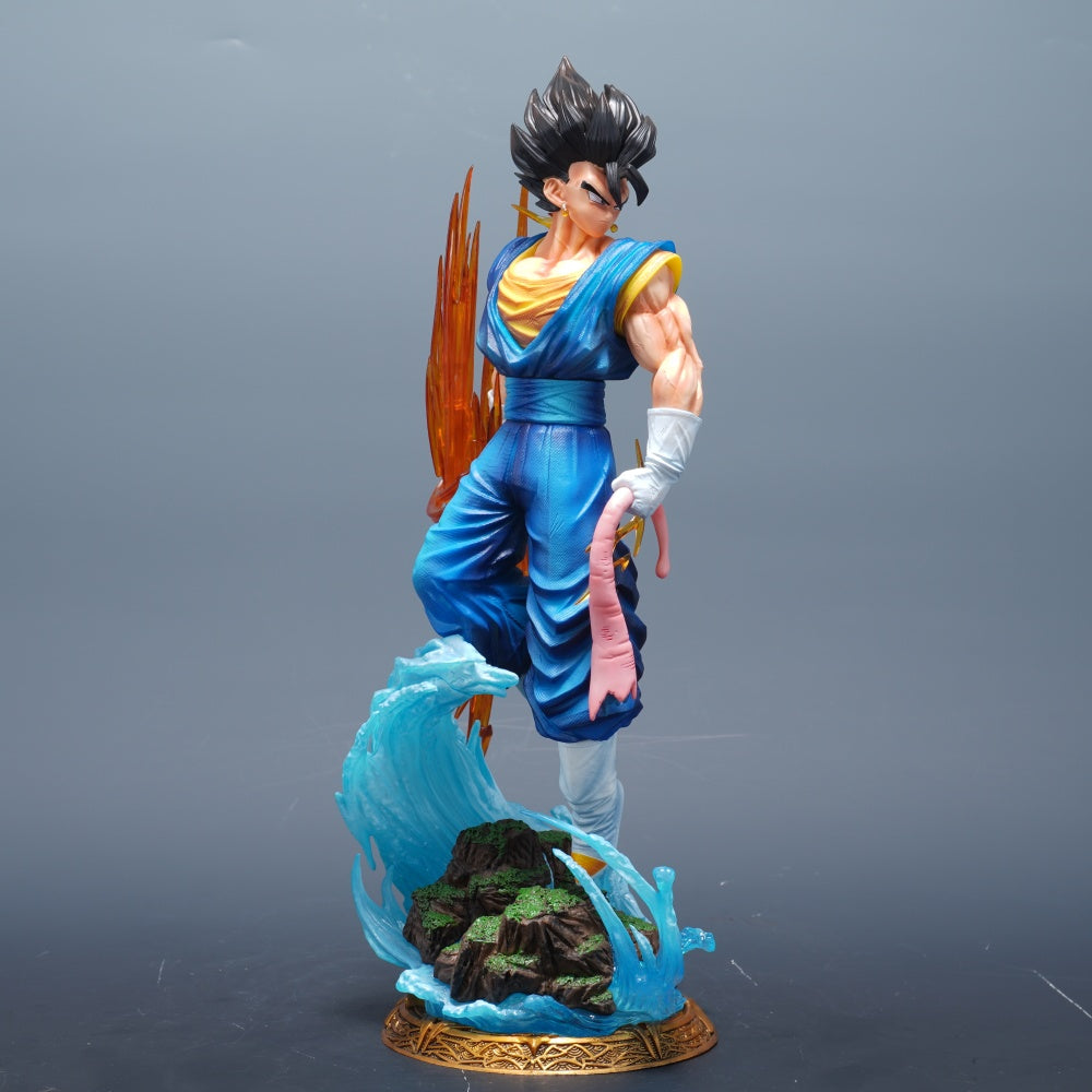 Selección XL de Dragon Ball Z: Estatua de Vegetto vs. Super Buu (39 cm)