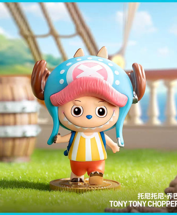 Pop Mart Labubu × One Piece – Mini Figures Luffy, Zoro, Sanji, Nami, Sabo, Law & Franky