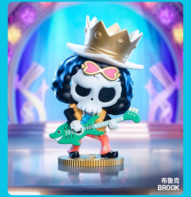 Pop Mart Labubu × One Piece – Mini Figures Luffy, Zoro, Sanji, Nami, Sabo, Law & Franky