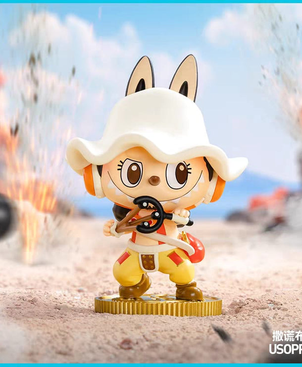 Pop Mart Labubu × One Piece – Mini Figures Luffy, Zoro, Sanji, Nami, Sabo, Law & Franky