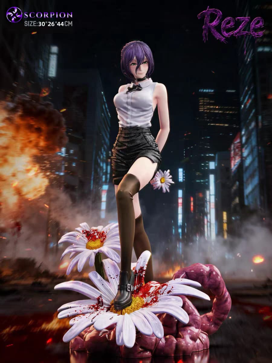 Pre-Order Chainsaw Man Reze Arc – Scorpion Studio Reze Bomb Girl Resin Statue