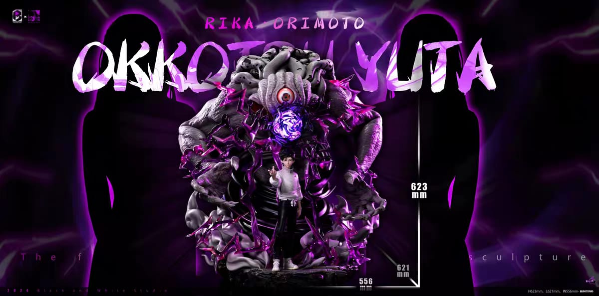 Pre Order BW Studio Yuta Okkotsu & Rika Orimoto Resin Statue Jujutsu Kaisen