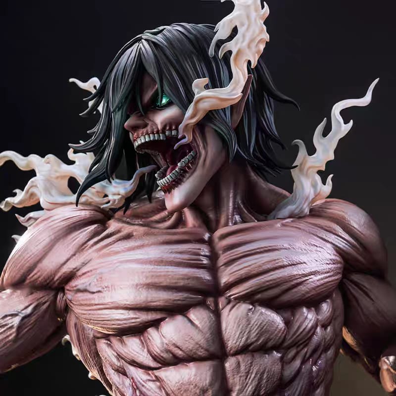 Pre-Order Hertz Studio  Attack on Titan Eren Jaeger Resin Statue 73 cm