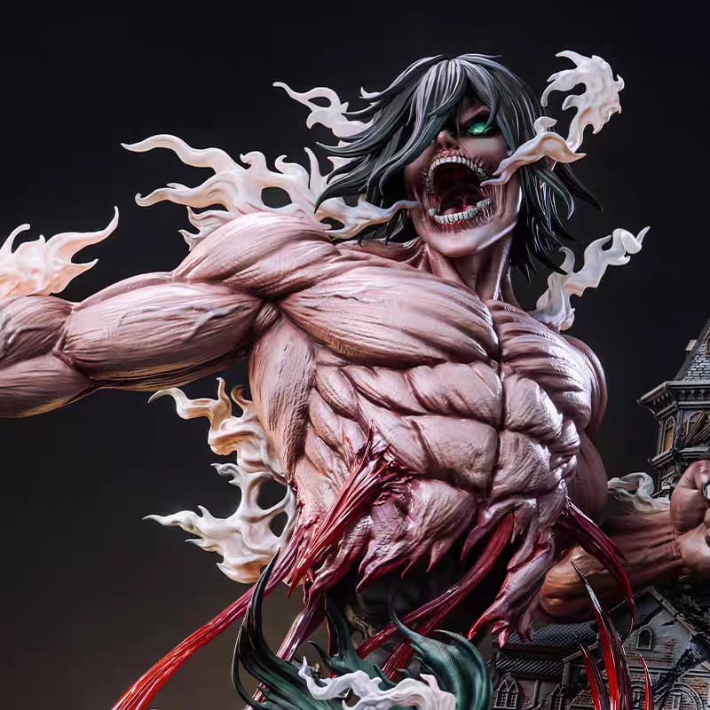 Pre-Order Hertz Studio  Attack on Titan Eren Jaeger Resin Statue 73 cm