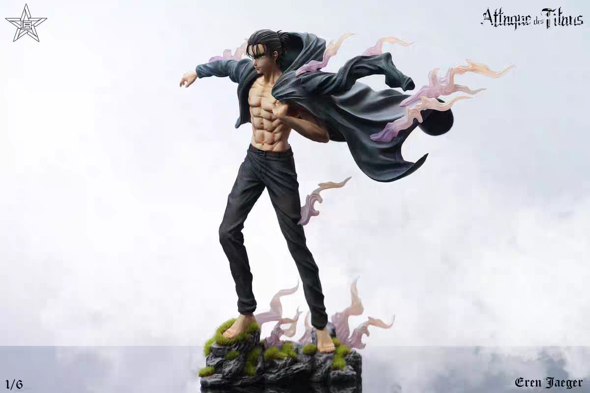 Pre Order Attack On Titan Eren Jeager Star Studio Resina