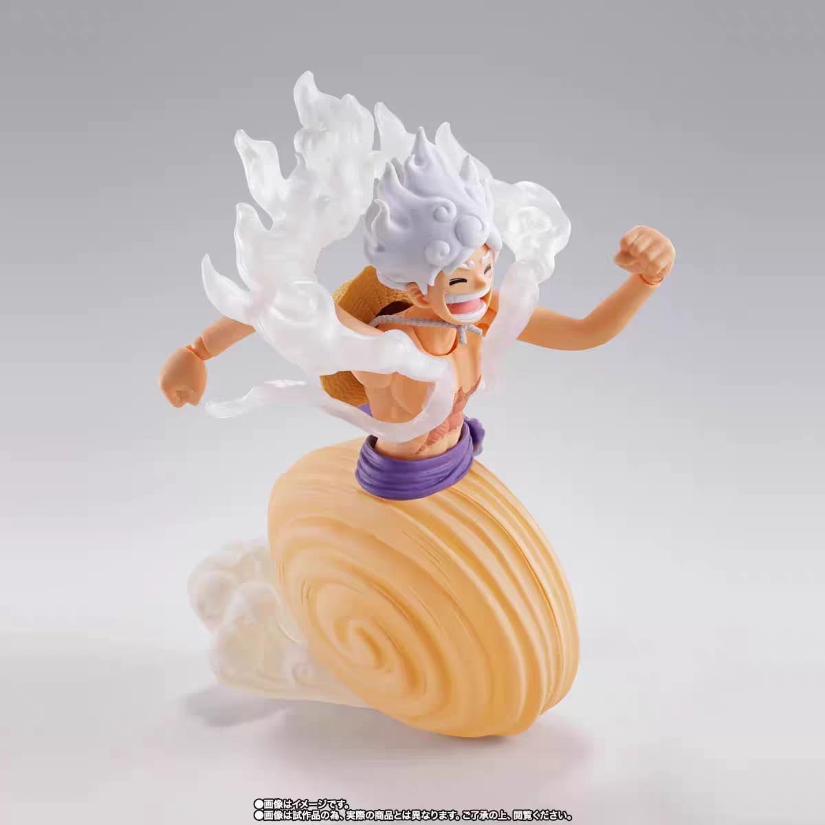 One Piece S.H. Figuarts Monkey D. Luffy Gear 5 Future Island Egghead
