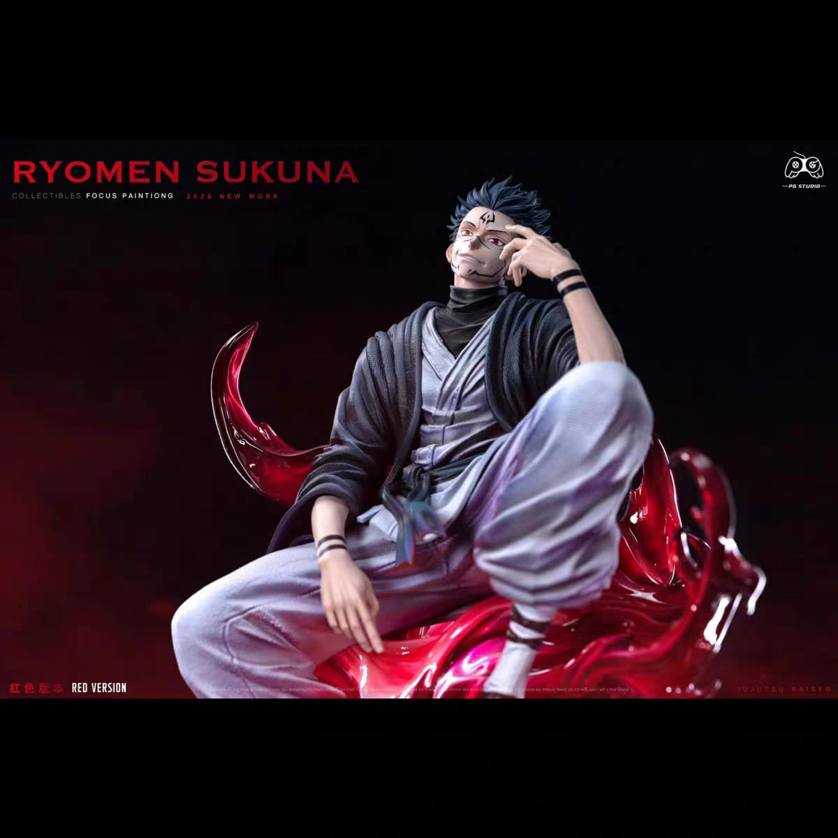 Pre Order – Ryomen Sukuna Statue 1/6 – PG Studio Jujutsu Kaisen