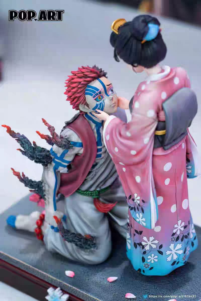 Pre Order – Akaza Redemption (Hakuji & Koyuki) – Pop Art Studio | Demon Slayer