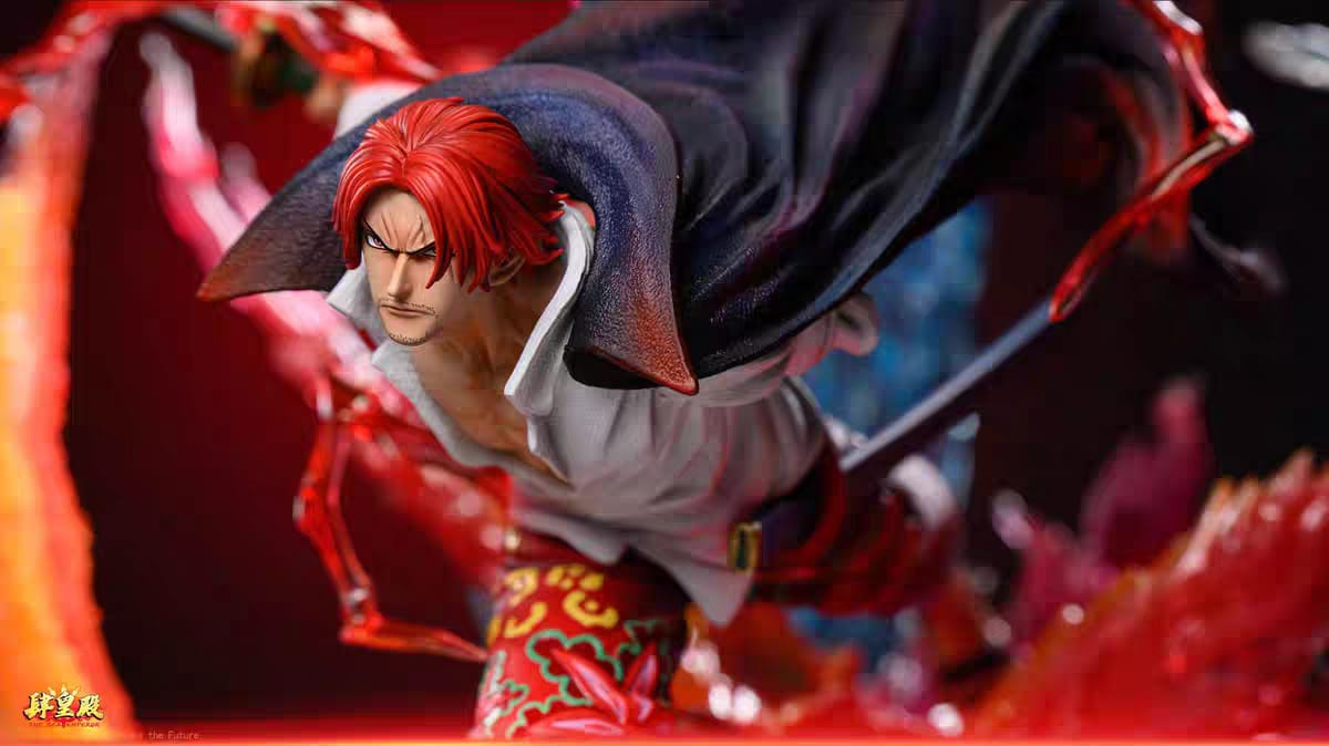 Pre Order – Shanks il Rosso Statue in Resina 40 cm – Super Hero Studio One Piece