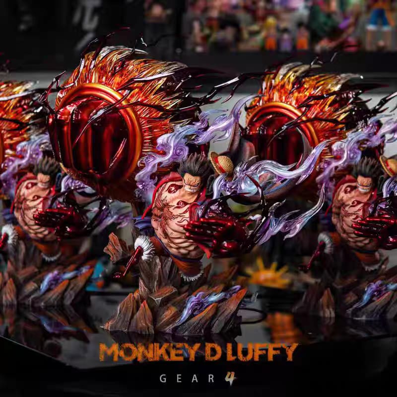 Pre Order – One Piece Monkey D. Luffy Gear 4 Boundman “Red Roc” Resin Statue – YY Studio
