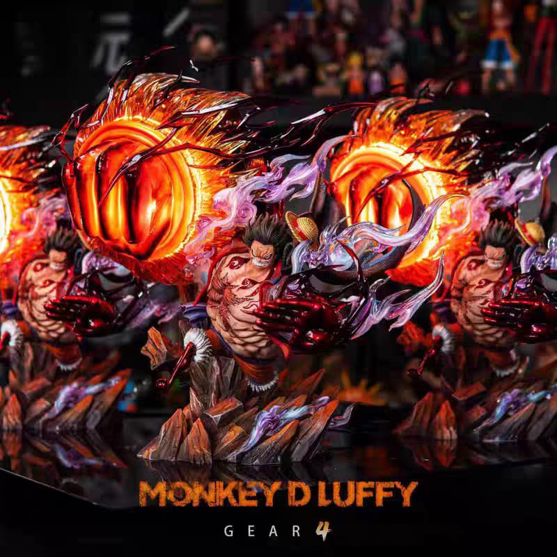 Pre Order – One Piece Monkey D. Luffy Gear 4 Boundman “Red Roc” Resin Statue – YY Studio