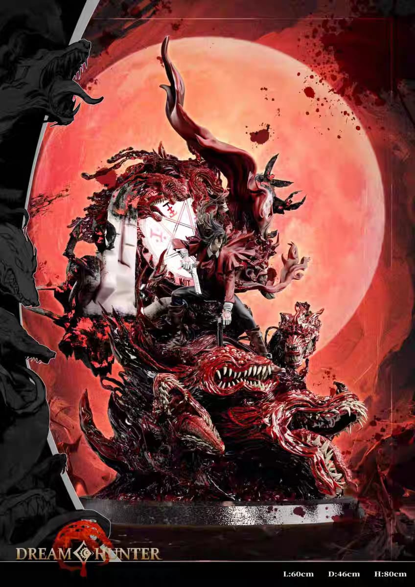 Pre Order – Hellsing Alucard Resin Statue 80 cm – Dream Hunter Studio