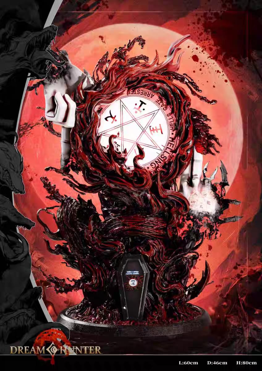 Pre Order – Hellsing Alucard Resin Statue 80 cm – Dream Hunter Studio