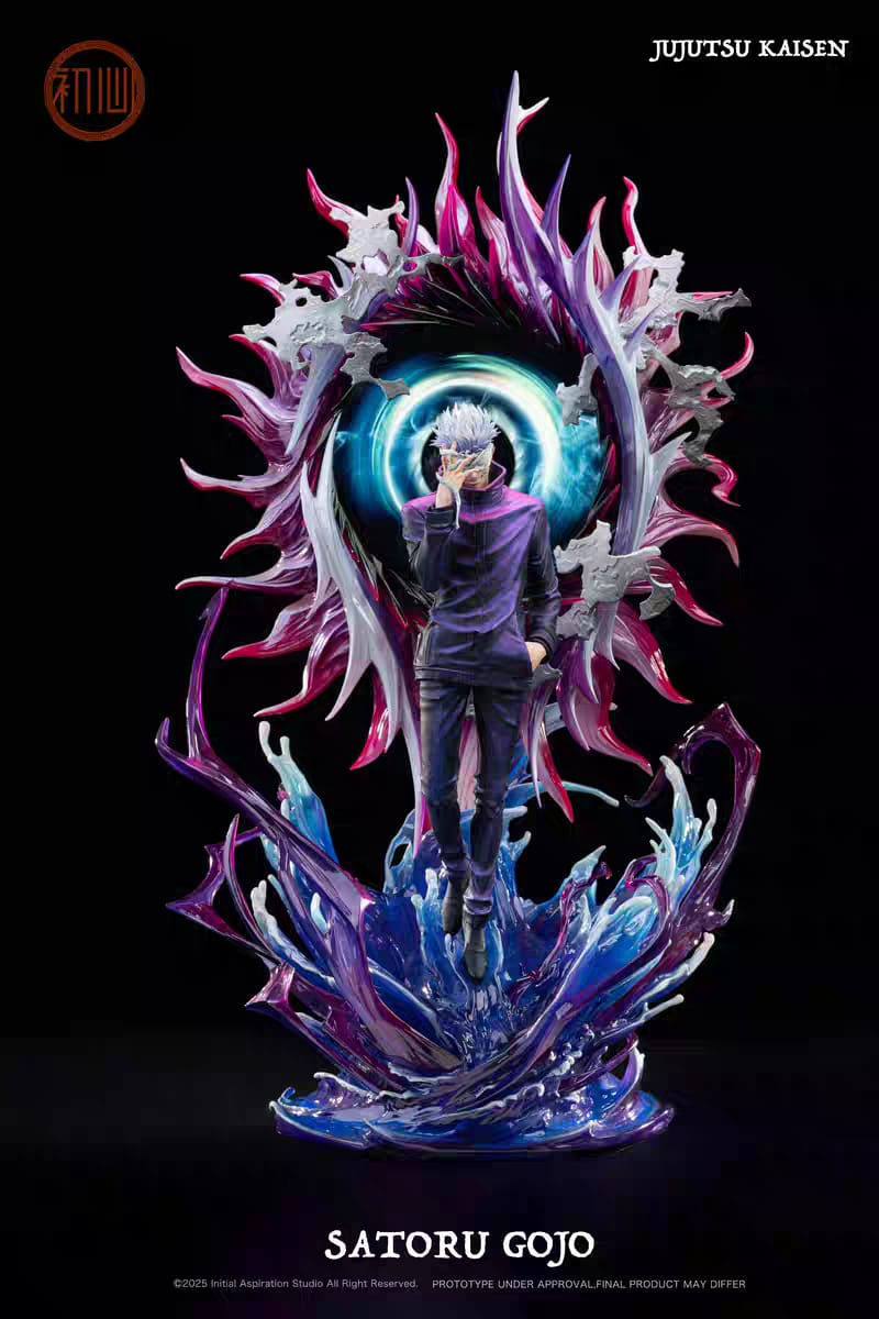 Pre Order – Gojo Satoru 1/6 MAX Version Resin Statue con LCD Display – Initial Aspiration Studio | Jujutsu Kaisen