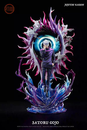 Pre Order – Gojo Satoru 1/6 MAX Version Resin Statue con LCD Display – Initial Aspiration Studio | Jujutsu Kaisen