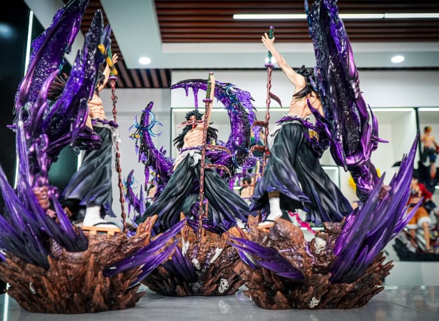 Kokushibo Prima Luna Crescente XL Selection – JT Studio Demon Slayer Scala 1/6 45cm