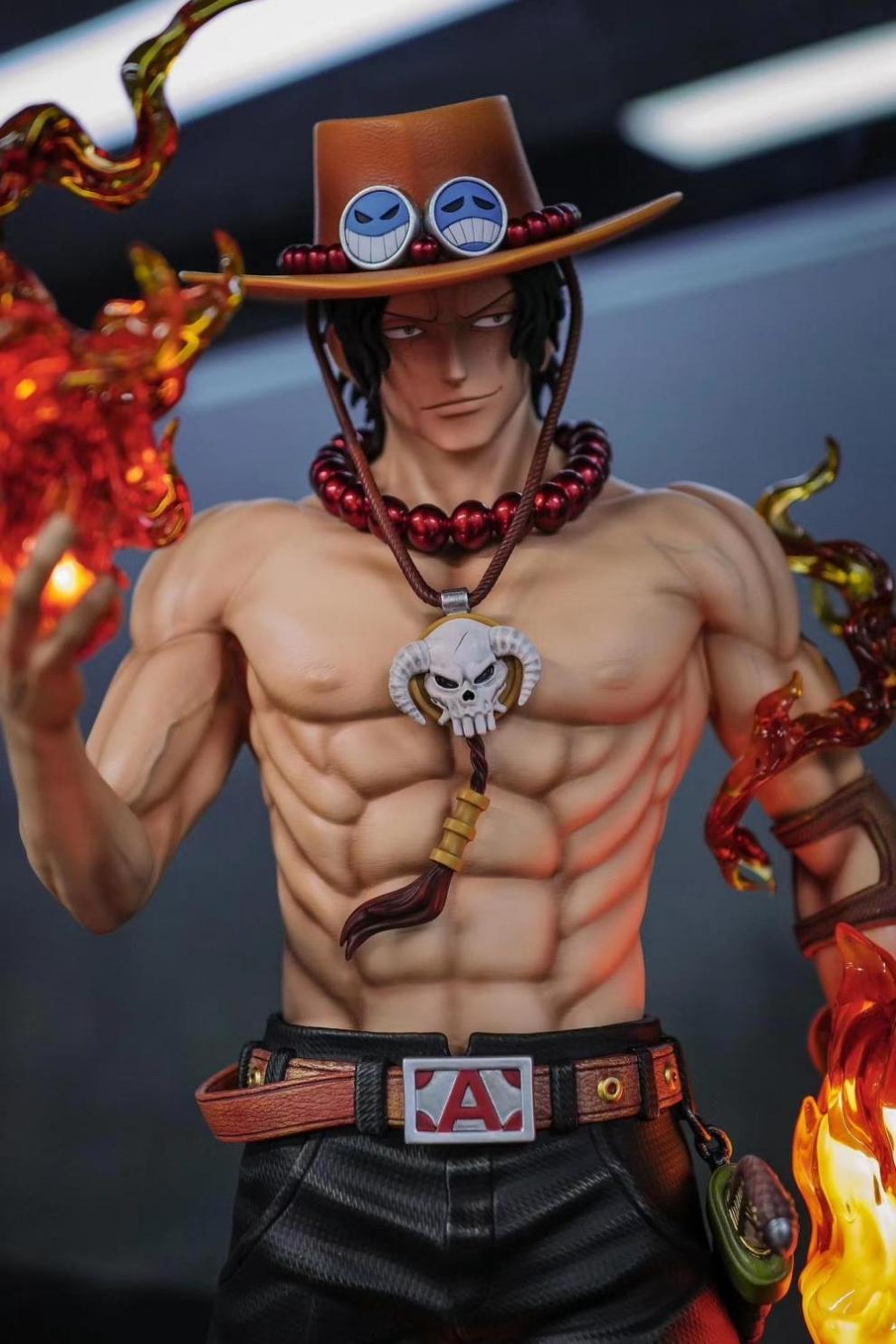 Portgas D. Ace One Piece XL Selection – Statua Scala 1/3 con LED