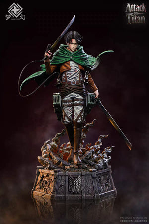 Ataque a los Titanes Levi Ackerman – Estatua de resina Dream Studio 1/6 Limitada 168 piezas